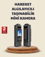 128GB Destekli Hareket Algılamalı Mini Kamera - Görsel 5