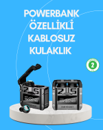 Şarj Kutulu Kablosuz Bluetooth Kulak İçi Spor Kulaklık - Görsel 5
