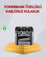 Bluetooth 5.0 Kulak İçi Kulaklık Mikrofonlu Kablosuz Model - Görsel 5