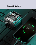 ANC Aktif Gürültü Önleyici Kablosuz Bluetooth Kulaklık - Görsel 2