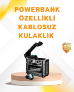 Su Geçirmez Bluetooth Kulak İçi Kablosuz Kulaklık 400mAh Pil - Görsel 5