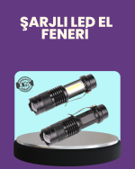 Suya Dayanıklı 4 Modlu Mini LED El Feneri - Görsel 5