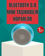 Taşınabilir Bluetooth Hoparlör | Eller Serbest Arama Özellikli - Görsel 5