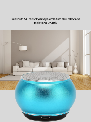 Taşınabilir Bluetooth Hoparlör | Eller Serbest Arama Özellikli