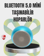 Kablosuz Bluetooth 5.0 Hoparlör | Kompakt ve Güçlü Ses - Görsel 5