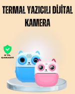 Çocuklar İçin Eğlenceli Dijital Kamera 1300mAh Şarjlı - Görsel 5
