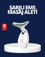 Yüz ve Boyun Sıkılaştırıcı Cilt Bakım Cihazı | EMS Mikro Akım & Kırışıklık Giderici - Görsel 5