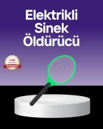Çocuk ve Evcil Hayvan Dostu Elektrikli Sinek Raketi | Güvenli Kullanım - Görsel 5