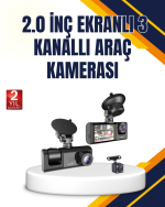Araç İçi Kamera Seti | 170° Geniş Açı, Hareket Algılama ve Park Koruma - Görsel 5