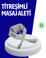 PU Deri Taşınabilir Masaj Aleti | Çok Bölgeli Kullanım - Görsel 5