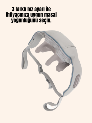 PU Deri Taşınabilir Masaj Aleti | Çok Bölgeli Kullanım