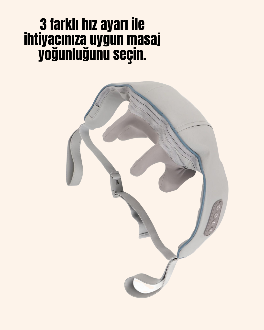 1210340_7-141.png Çok Fonksiyonlu Kablosuz Masaj Aleti | 2 Modlu Isıtmalı - Görsel 1