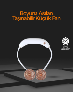 5 Kanatlı Sessiz Mini Fan 3 Vitesli Katlanabilir Asılabilir - Görsel 5