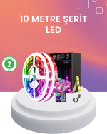10 Metre Telefon Kontrollü Smart Şerit Led USB RGB Kumandalı - Görsel 5