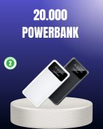 Akıllı LCD Ekranlı 20.000mAh Powerbank PD + USB + Type-C - Görsel 5