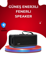 J-IPOX P520 Solar Enerjili Bluetooth Hoparlör FM Radyolu 8W Ses - Görsel 5