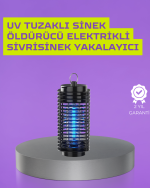 Kapalı ve Açık Alanlarda Etkili Elektrikli Sivrisinek Katili – UV Işıklı Tuzak - Görsel 5