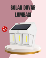 Güneş Enerjili Bahçe ve Duvar Aydınlatma – BK-618-3 LED Lamba - Görsel 5