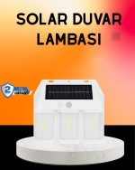 Güneş Enerjili 3 Modlu Duvar Apliği – Bahçe ve Garaj Aydınlatması - Görsel 5