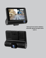 3 Kameralı Araç DVR - Görsel 3