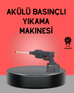 Akülü Basınçlı Yıkama Tabancası 450PSI Su Püskürtme Makinesi - Görsel 5