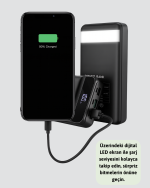Profesyonel 50.000 mAh Powerbank – Aynı Anda Birden Fazla Cihaz Şarj Eden, Dayanıklı ve Güvenli Taşınabilir Şarj Cihazı - Görsel 4
