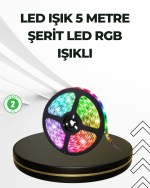 Dekoratif Kumandalı Şerit LED 5 Metre - Görsel 5