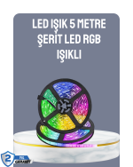 Kumandalı 5 Metre Şerit LED Dekoratif Aydınlatma - Görsel 5