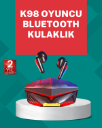 Led Işıklı Kablosuz Gaming Kulaklık Ergonomik Tasarım - Görsel 5