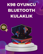 Kablosuz Bluetooth Gaming Kulaklık Led Işıklı - Görsel 5