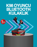 Kablosuz Bluetooth 5.0 Metal Kasa Gaming Kulaklık - Görsel 5