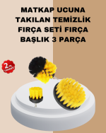 3’lü Matkap Ucu Fırça Takımı Zorlu Kirler İçin - Görsel 5