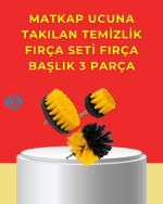 Matkap Ucu Temizlik Aparatı 3’lü Fırça Seti - Görsel 5