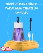 Çocuk ve Evcil Hayvan Dostu Sivrisinek Yakalama Lambası - Görsel 5