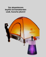 Sessiz ve Güvenli Sivrisinek Kovucu Lamba - Görsel 4