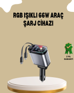 Renault, Peugeot, Citroen, Fiat Araçlar için Hızlı Şarjlı Araç Çakmaklık Adaptörü - Görsel 5