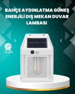 Çok Modlu Güneş Enerjili Bahçe ve Balkon Lambası - Görsel 5