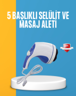 Ev Tipi Profesyonel Masaj Aleti – Tüm Vücut İçin Uygun - Görsel 5