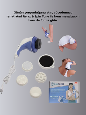 Selülit ve Sıkılaştırıcı Masaj Cihazı – Çok Fonksiyonlu