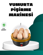 Elektrikli Yumurta Pişirme Makinesi 7 Yumurta Kapasiteli - Görsel 5