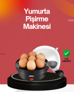 7 Yumurtalık Buharlı Yumurta Pişirme Cihazı Otomatik Kapanma Özellikli - Görsel 5