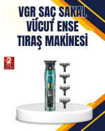 VGR V-695 Profesyonel Tıraş Makinesi Seramik Bıçaklı Turbo Güçlü Motor - Görsel 5