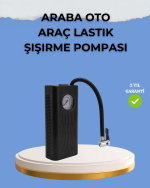 Çok Fonksiyonlu Dijital Gösterge Elektrikli Lastik Pompası - Görsel 5