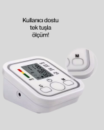 Taşınabilir Pil ve USB Girişli Tansiyon Aleti