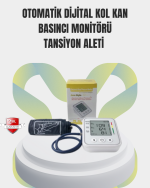 2 Kullanıcı Hafızalı USB Uyumlu Tansiyon Ölçer - Görsel 5