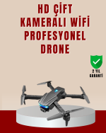 Katlanabilir 4K Kamera Drone Uzaktan Kumandalı Profesyonel Drone - Görsel 5