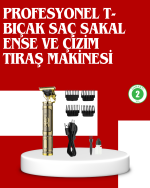 Daling Profesyonel Tıraş Makinesi Islak ve Kuru Kullanım - Görsel 5