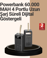 Güvenlik Korumalı Hızlı Şarj Özellikli Powerbank - Görsel 5