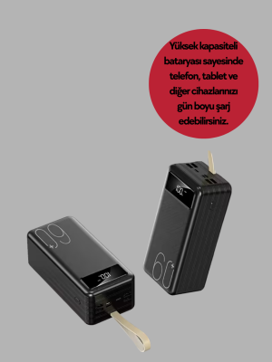 Güvenlik Korumalı Hızlı Şarj Özellikli Powerbank