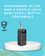 Seyahat ve Kamp İçin Portatif Güç Kaynağı Powerbank - Görsel 5